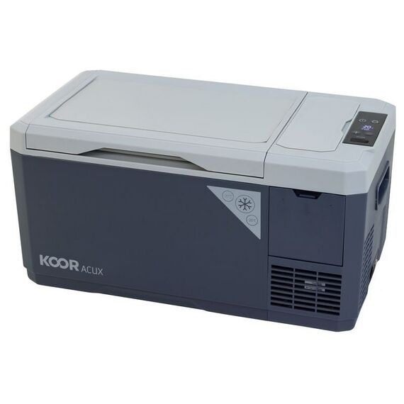 KOOR F02034 Kühlbox 18 l Gas/Elektrizität Grau, Weiß