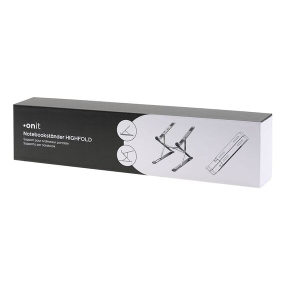 ONIT F02019 laptop-ständer Stand Anthrazit 43,9 cm (17.3"), 12 image