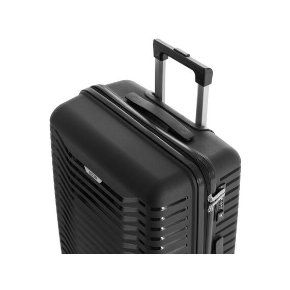 KOOR JIIBS Kofferset Harte Schale Schwarz 40 l Polypropylen (PP), 3 image