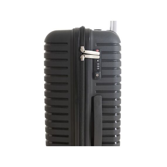 KOOR Manila Koffer Harte Schale Schwarz 40 l Polypropylen (PP), 4 image