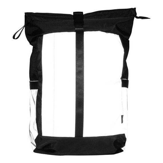 KOOR Veedi Rolltop Rucksack Reiserucksack Schwarz Polyethylenterephthalat, 4 image