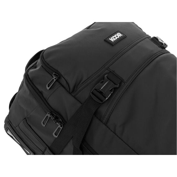 KOOR Jiibs Koffer Soft Shell Schwarz 70 l Netz, Polyethylenterephthalat, 6 image