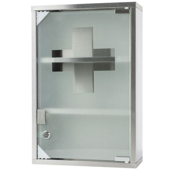 STRUCT F02115 Medizinschrank Edelstahl
