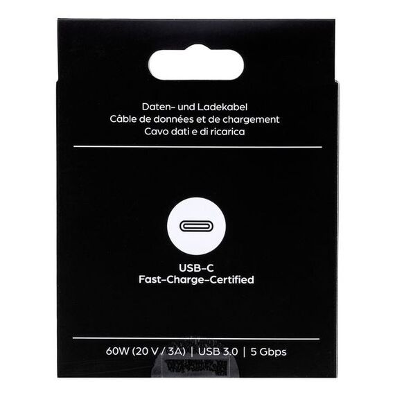ONIT F02668 USB Kabel USB 3.2 Gen 1 (3.1 Gen 1) 0,1 m USB C 5 Gbit/s 60 W Weiß, 5 image