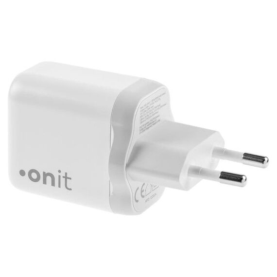 ONIT F02792 Ladegerät für Mobilgeräte Universal Weiß AC Schnellladung Drinnen, Farbe: Weiß, 4 image