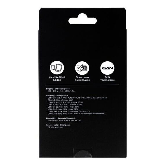 ONIT F02798 Ladegerät für Mobilgeräte Universal Weiß AC Schnellladung Drinnen, Farbe: Weiß, 6 image