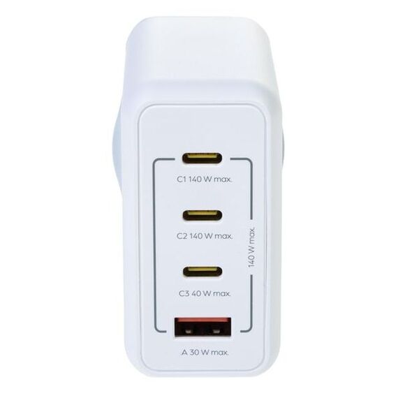 ONIT F02804 Ladegerät für Mobilgeräte Universal Weiß AC Schnellladung Drinnen, Farbe: Weiß, 2 image