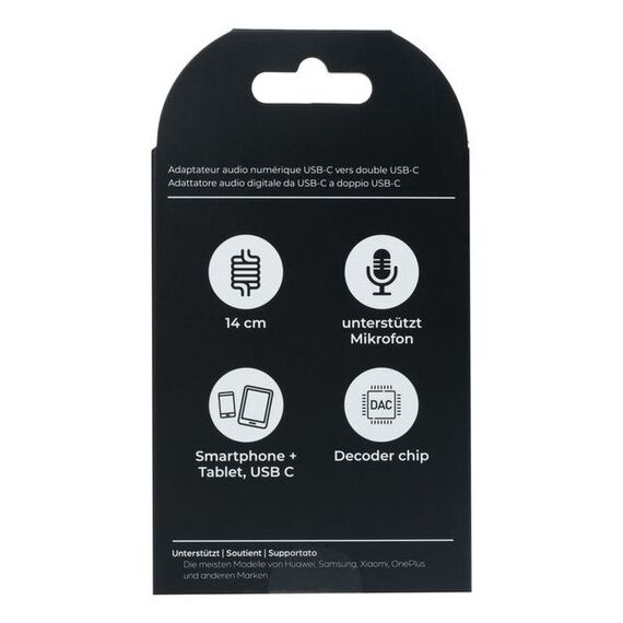 ONIT F02931 USB Kabel 0,14 m USB C 2 x USB C 60 W Schwarz, 4 image