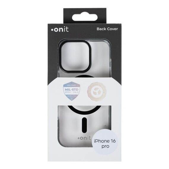 ONIT F03078 Handy-Schutzhülle 15,9 cm (6.27") Cover Schwarz, Transparent, Farbe: Schwarz, Transparent, 5 image