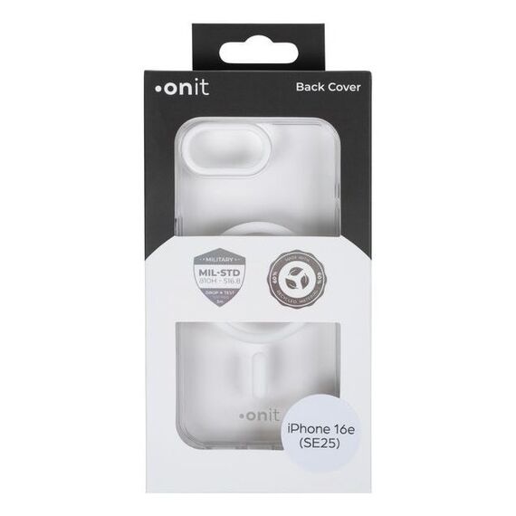 ONIT F03085 Handy-Schutzhülle 15,4 cm (6.06") Cover Transparent, Weiß, Farbe: Transparent, Weiß, 4 image