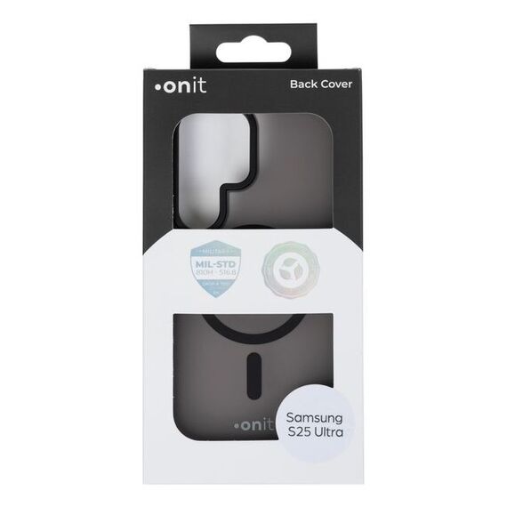 ONIT Back Cover Mill.Std. Samsung S25 Ultra Handy-Schutzhülle 17,5 cm (6.9") Schwarz, Farbe: Schwarz, 4 image