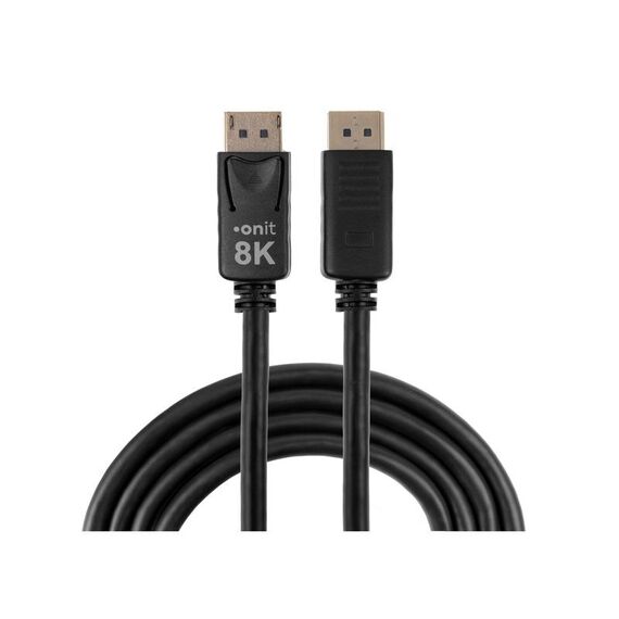ONIT Kabel Basic DisplayPort - DisplayPort, 8K/60Hz, 1 m, Länge: 1 m