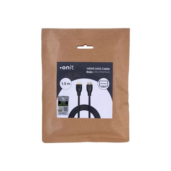 ONIT Kabel Basic HDMI - HDMI, 8K/60Hz, 1.5 m, 3 image