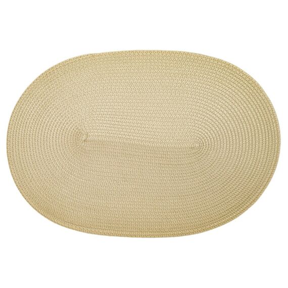 d-c-fix F2306601 Platzdeckchen Oval Mandel 1 Stück(e), Farbe: Mandel