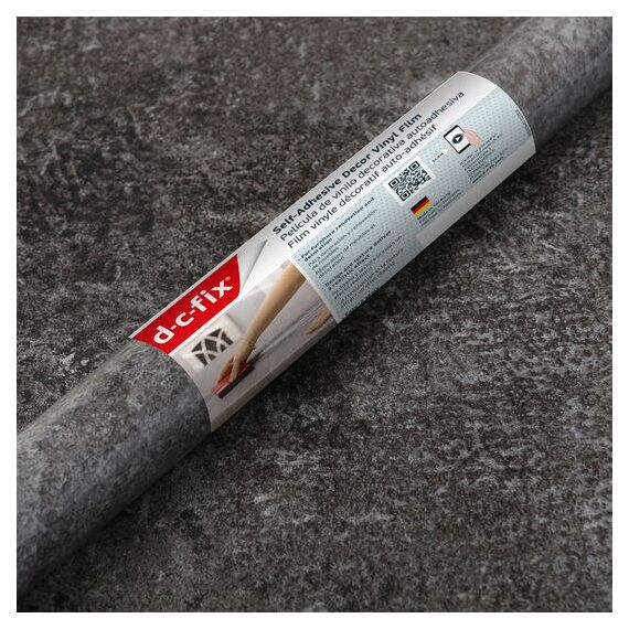 d-c-fix F3468092 Selbstklebendes Vinyl Entfernbar Dunkles Grau Matte, 7 image
