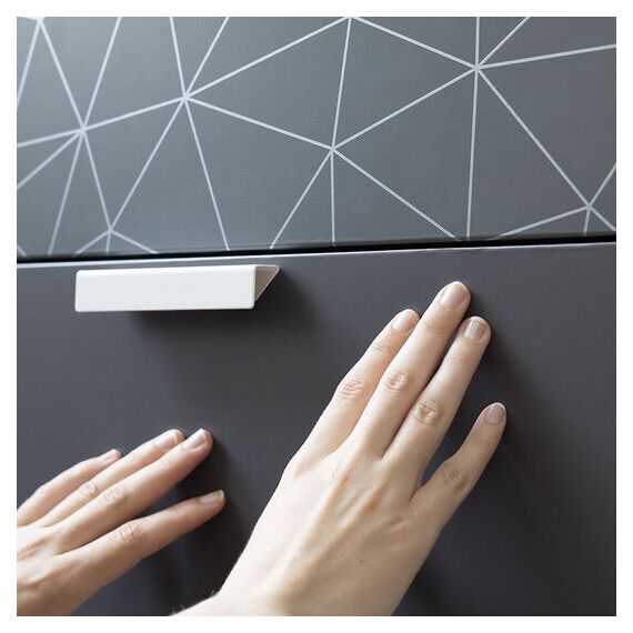 d-c-fix F3468150 Selbstklebendes Vinyl Entfernbar Anthrazit Matte, 3 image