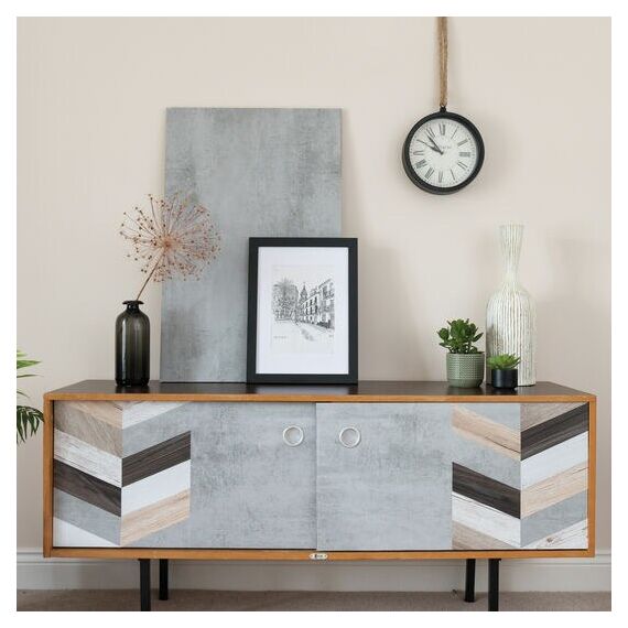 d-c-fix F3468166 Selbstklebendes Vinyl Entfernbar Betonfarbe Matte, 5 image