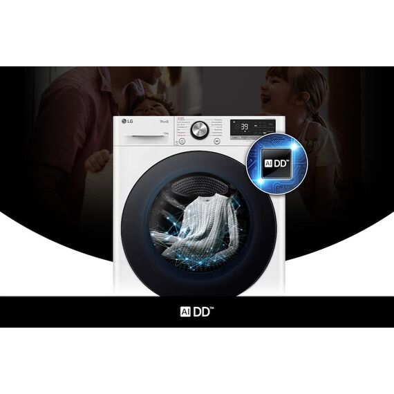 LG F4WR703Y Waschmaschine Frontlader 13 kg 1400 RPM Weiß, 6 image