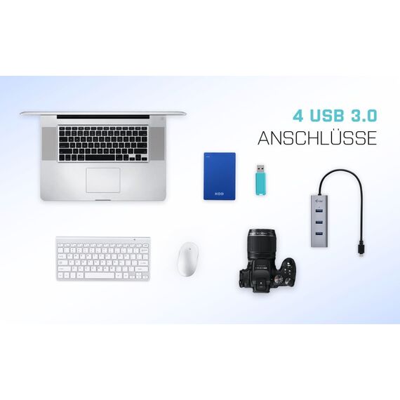 i-tec Metal USB-C HUB 4 Port, 8 image