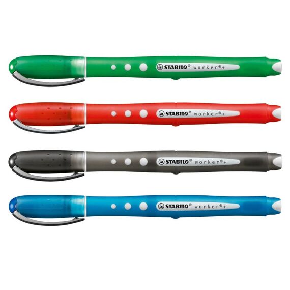 STABILO worker+ colorful Stick Pen Blau 1 Stück(e), 2 image