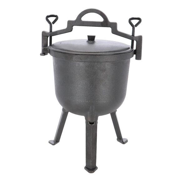 Esschert Design FF648 Camping-Kochtopf Topf Schwarz