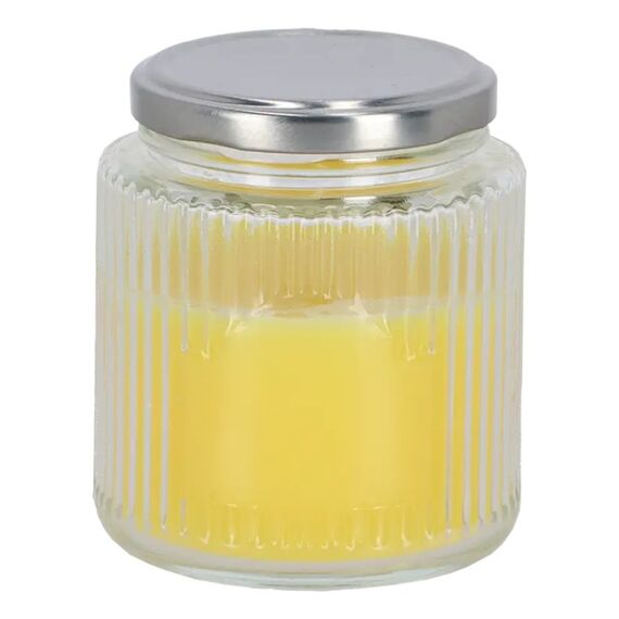 Esschert Design FF661 Wachskerze Rund Citronella Gelb