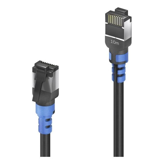 PureLink FI-PC110-100 Netzwerkkabel Schwarz, Blau 10 m Cat6a S/FTP (S-STP) Rund