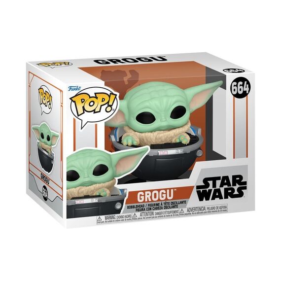FUNKO POP! Grogu in Hovering Pram, 2 image