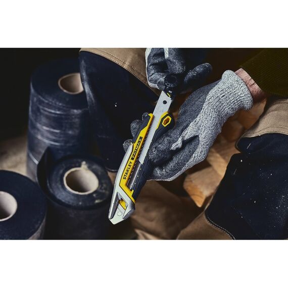 Stanley FMHT10592-0 Teppichmesser Schwarz, Edelstahl, Gelb Feststehendes Messer, 4 image