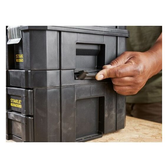 Stanley FATMAX TSTAK Combo Grosser Werkzeugkoffer inkl. Koffer mit 2 Schubladen, 4 image