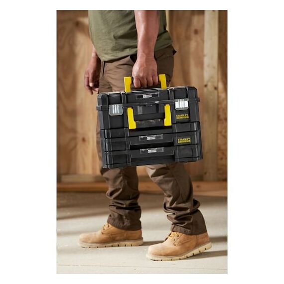Stanley FATMAX TSTAK Combo Grosser Werkzeugkoffer inkl. Koffer mit 2 Schubladen, 5 image