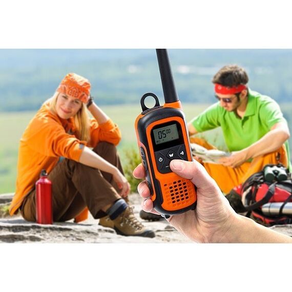 Alecto FR-300 Funksprechgerät 16 Kanäle Schwarz, Orange, 3 image
