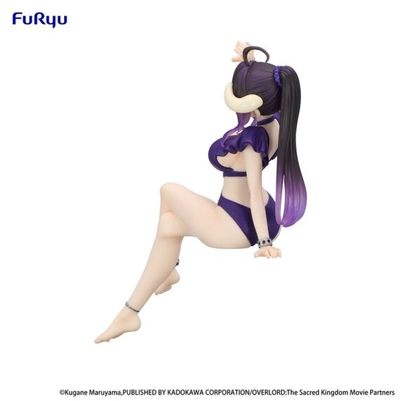 FuRyuu OVERLORD Noodle Stopper Figure -Albedo Swimsuit Dark Purple Color ver., 2 image