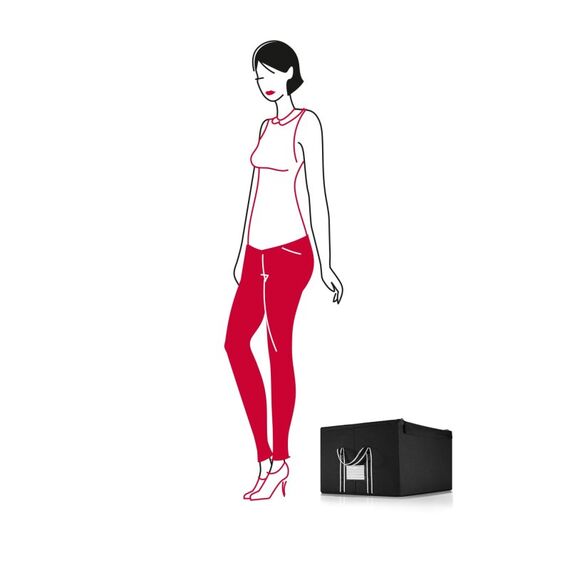 Reisenthel storagebox L Aufbewahrungsbox Rechteckig Polyester Schwarz, 3 image