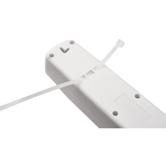 Furber. FUR-SL5 WHT Verlängerungskabel 1,5 m 5 AC-Ausgänge Drinnen Weiß, Farbe: Weiß, 2 image