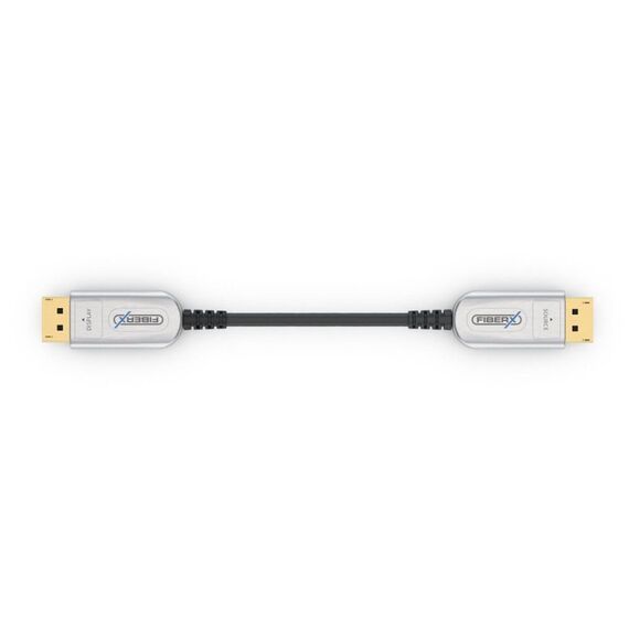 FiberX FX-I260-060 DisplayPort-Kabel 60 m Schwarz, Silber