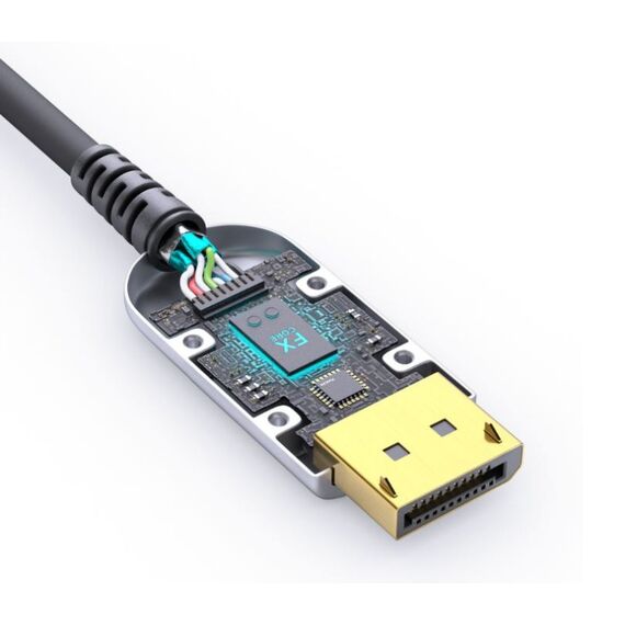 FiberX FX-I350-040 HDMI-Kabel 40 m HDMI Typ A (Standard) Schwarz, Silber, 4 image