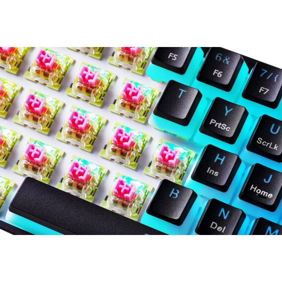 Deltaco Gaming GAM-075V2-CH Tastatur USB QWERTZ Schweiz Schwarz, 8 image
