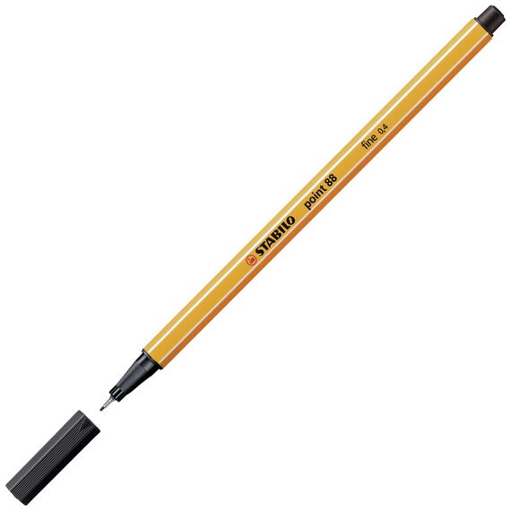 STABILO point 88 Fineliner Schwarz 1 Stück(e)