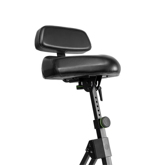 Gravity FM SEAT1 BR Musikerhocker Schwarz Gepolsterter Sitz, 3 image