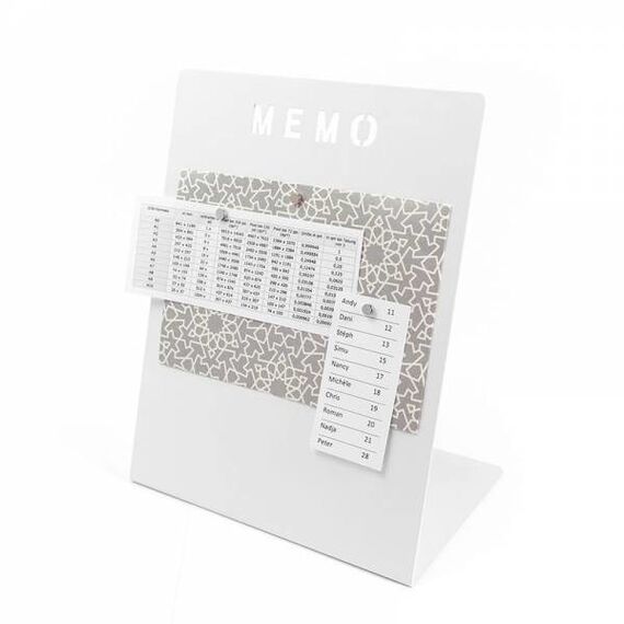 Trendform Memo Magnettafel 120 x 180 mm Weiß