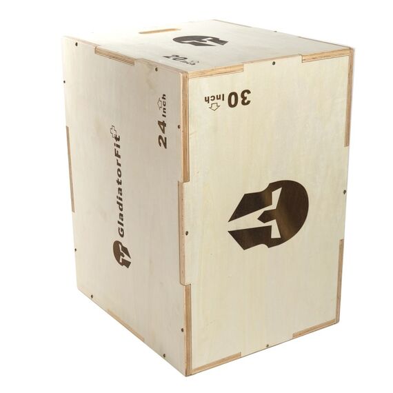GladiatorFit Sprung-Plyobox aus Holz 3 in 1, 2 image