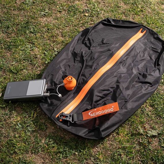 Aerogogo GIGA PUMP Air Orange Handluftpumpe, 7 image