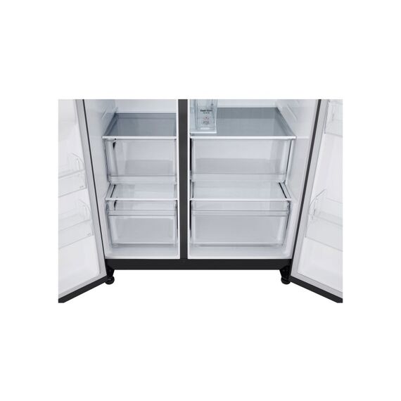 LG GSJC41EPPE Side-by-Side Kühlkombination Freistehend 641 l Schwarz, Metallisch, 5 image