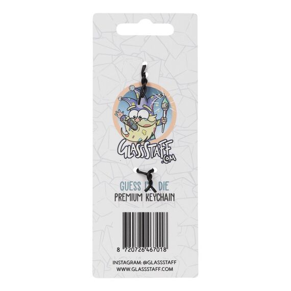 GlassStaff Guess I'll Die Keychain Grau 1 Stück(e), 3 image