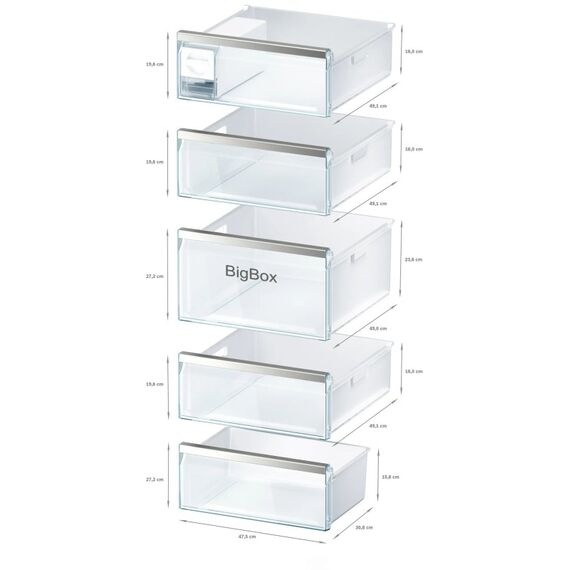 Bosch Serie 6 GSN54AWDPH Gefriertruhe/Gefrierschrank Freistehend 328 l Weiß, 4 image