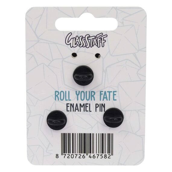 GlassStaff Roll Your Fate Spinner Pin Anstecknadel Emaille, 3 image