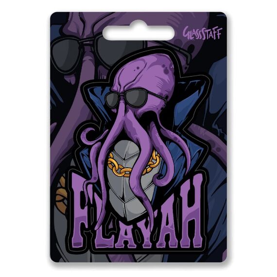GlassStaff Flayah Sticker Dekorativer Aufkleber Vinyl Violett 1 Stück(e), 2 image