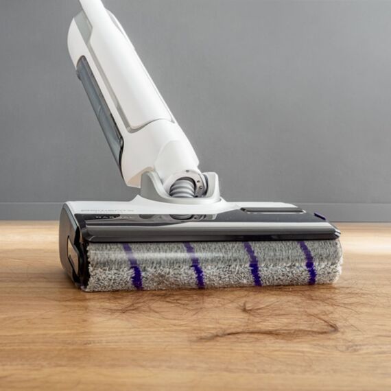 Rowenta X-Clean 10 GZ7540 Stabstaubsauger Batterie Trocken&Nass Beutellos 200 W Silber, Weiß, 8 image