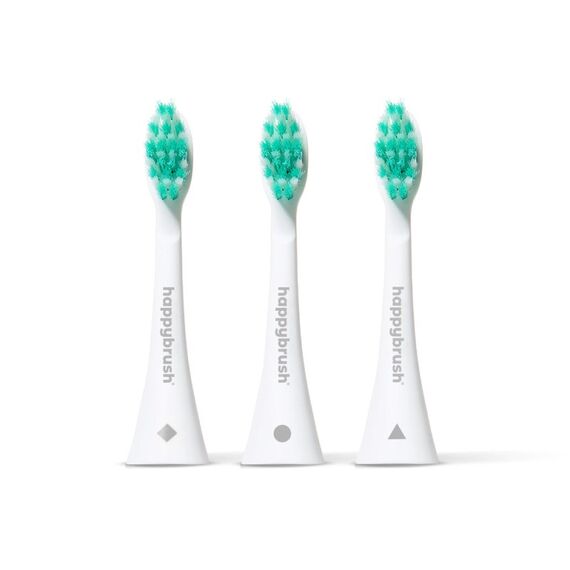 happybrush Eco Vibe 3+ 3 Stück(e) Mintfarbe, Weiß, 2 image